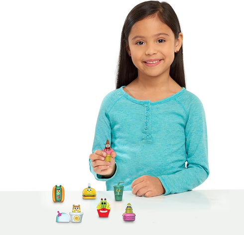 SpongeBob SquarePants Fun with Food 2.5-inch Figure Set, Features 7 Bikini Bottom Buddies, Kids Toys for Ages 3 Up, Amazon Exclusive by Just Play...