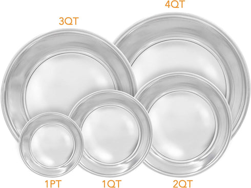 Fuzzy Puppy Food & Water Bowl for Cats & Dogs, Heavy-Duty Stainless Steel, Silver, 1 Quart...
