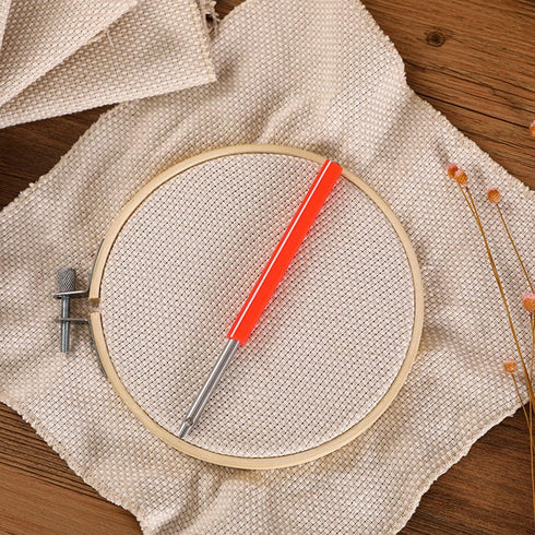 Punch Needle Embroidery Starter Kits-DIY Needle Craft Embroidery Supply for Adults Beginner (Duck)......