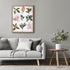 Posterizer 1 pcs-botanical illustration of a variaty of plants-educational art 2-Floral & Botanical Art Gift for Men Women Entrepreneur Teens Dec...