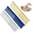 3 Pcs Dog Comb Pet Cat Grooming Combs for Matted Shedding or Knotted Hair, Stainless Steel, Medium Coarse, TuNan Metal Anti Knot Hair Combs for Sm...