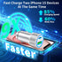 ?MFi Certified?iPhone 15 Car Charger Fast Charging, KYOHAYA 66W USB-C Dual PD&QC Car Power Cigarette Lighter USB Charger with 2Pack Type-C Cable f...