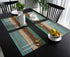 Vandarllin Placemats Set of 6, Retro Rustic Wood Texture Polyester Stain Resistant Table Mats Washable Placemat Decoration for Kitchen Dining Tabl...