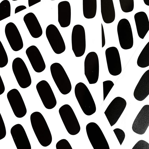 Candy Hand Drawn Lines Wall Decals Peel and Stick for Kids, Baby Bedroom Nursery and Living Room. Adhesive Vinyl Wall Stickers Decor (Black)...