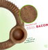 Benebone Ring Durable Dog Chew Toy for Aggressive Chewers, Real Bacon, Made in USA, Small...