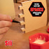 Sili Glue Pod and 3 Sili Micro Glue Brushes with Multi Purpose Sealable Lid/Glue Brush Holder • Fine Tip • Chiseled Tip and Flat Tapered Tip Brush...