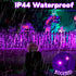 PEIDUO Halloween Decorations Outdoor, 82 FT 200 LED Purple String Lights, Motion Sensor Controller Sync with Spooky Music, Twinkle Fairy Lights fo...