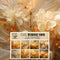 Decoupage Paper Pack (24 Sheets 6"x6") Golden Morning # Vintage Styled Pattern Paper for Decoupage, Craft and Scrapbooking...