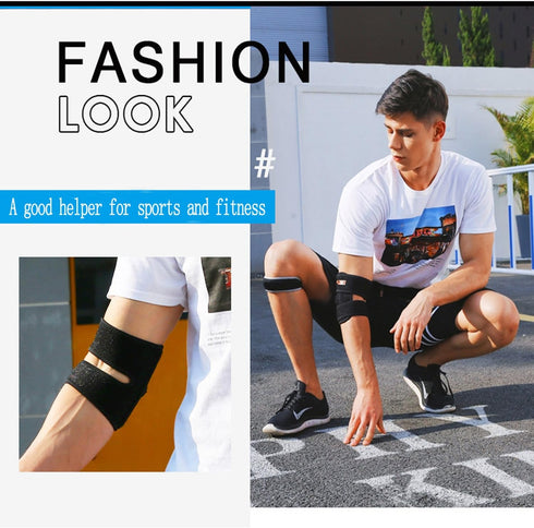 Elbow Support,Adjustable Tennis Elbow Support Brace, Great For Sprained Elbows, Tendonitis, Arthritis,basketball?Baseball,Golfer's Elbow Provides ...