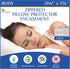 Body Size Pillow Protector 21" W x 55" L – Waterproof Zippered Pillow Cover Hypoallergenic Dust Proof Pillowcase Encasement...