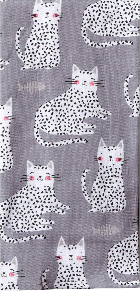 Kay Dee Designs Purr Dual Purpose Terry Dish Towel, 16 x 26, Various...