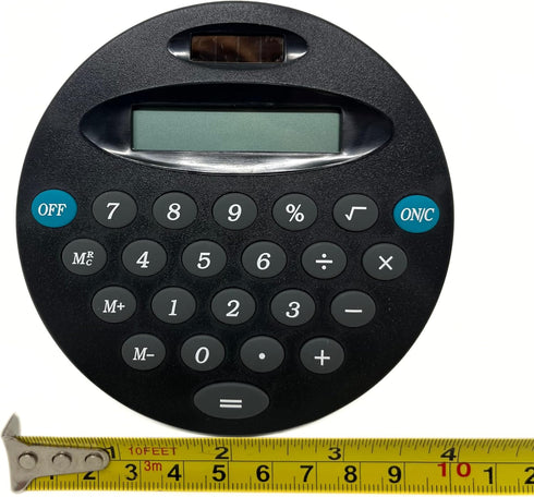 Solar Powered Circular Calculator...