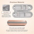 Hard Shell Durable EVA Electric Toothbrush Case - Waterproof PU Surface Layer with Shockproof EVA Material and Moisture Resistant Tin Foil Inner L...