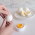 Fox Run Hard Boiled Egg Piercer, with Safety Lock Feature, White...