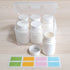 Empty Plastic Pill Bottle Organizer Medicine Bottle Vitamin Bottle Chemical Containers with Caps (40ml)...