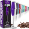PRO MILK FROTHER WAND - ULTRA HIGH SPEED HANDHELD FROTHER - UPGRADED STAND - Powerful Handheld Mixer with Infinite Uses - Super Instant Electric F...