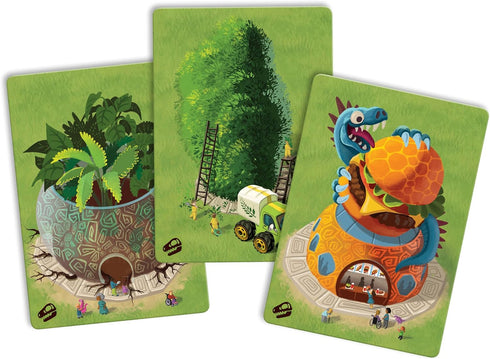 Z-Man Games Mesozooic: Triassic Mini EXPANSION - Enhance Your Prehistoric Zoo! Strategy Board Game, Fun Family Game for Kids and Adults, Ages 8+, ...