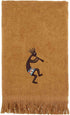 Avanti Linens Kokopelli Fingertip Towel, Nutmeg 18.00" x 11.00"...