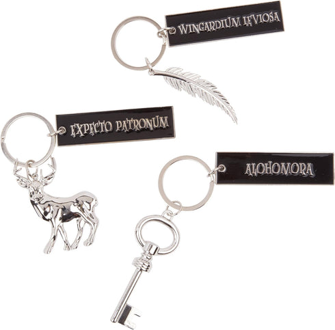 Harry Potter Collectible Key Chain Mystery Blind Box, Series 1 - Receive 1 of 12 Mystery Key Rings - Spells, Wands & Horcruxes - Gift for Kids and...