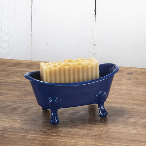 Mini Blue Bathtub Soap Dish...