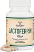 Double Wood Supplements Lactoferrin 250mg per Serving (60 Capsules) Patented Bioferrin Lactoferrin - Superior Iron Supplement for Iron Deficiency ...