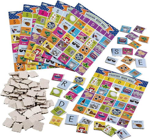 Rite Lite Passover Bingo Game - Fun Passover Party Game for All Ages in a Collectible Tin...