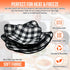 4 Pieces Microwave Bowl or Pot Holders Microwave bowl holder set to keep food warm Heat Resistant Potholder Protector Large Hot Pads Microwave Pla...