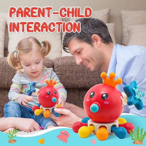 pamexin Montessori Toys for Babies 6-12 Months, Busy Cube for Toddlers 1-3, Educational Toys for 1+ Year Old Baby Toys 12-18 Months Baby First Bir...