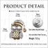 RareLove Cute Vintage Owl Santa Hat Ring Bell Two Tone Christmas Pins and Brooches Rose Gold Silver Plated Alloy Holiday Animal Jewelry For Women ...