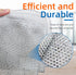 10PCS Non Scratch Steel Wire Dishwashing Rags,Substitute for Steel Wool Scrubbers,Kitchen Cleaning Cloths, Multifunctional Wire Dishcloth for Pots...