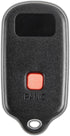 KeylessOption Key Fob Cover Case Replacement for 1999 2000 2001 2002 2003 2004 2005 2006 2007 2008 2009 Toyota Sequoia 4Runner Remote Shell, HYQ12...