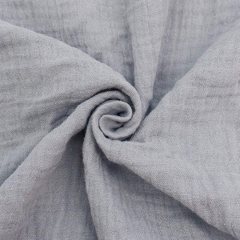 BlueSnail Minky Blanket with Musliin for Boys and Girls (Navy+Gray, 30W x 40L)...