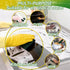 Heavy Duty Scouring Pad - 12PCS Scouring Pads for Heavy Duty Cleaning Scrubbing Pads for Kitchen Bathroom Household Cleaning Dish Scrubber Scrub S...