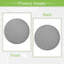 ACROPIX Universal 2.5 Inch Speaker Grills Mesh for Audio Subwoofer 74x4mm Grille without Frame Black - Pack of 4......