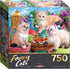 RoseArt - Fancy Cats - Kitten Tea Party - 750 Piece Jigsaw Puzzle for Adults...