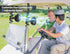 Rechargeable Golf Cart Fan Compatible with EZGO Club Car Yamaha Clip on Fan with Flexible Tripod, 360° Rotatable, 20Hrs Work, 3 Speed Battery Oper...
