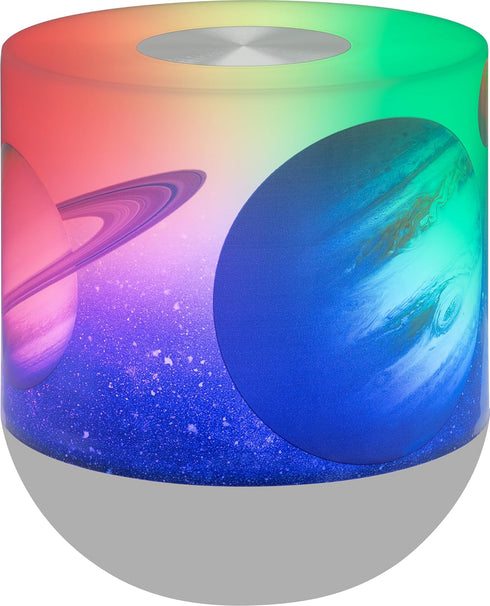 Lights By Night Space and Planets Color-Changing Table Lamp, Night Light, Touch/Tap Sensor Dimmable White Light Ideal for Children's Bedroom, Bath...