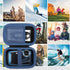 khanka Carrying Case Replacement For Fujifilm FinePix XP140/XP130/XP120/XP90 Waterproof Digital Camera (Blue)......