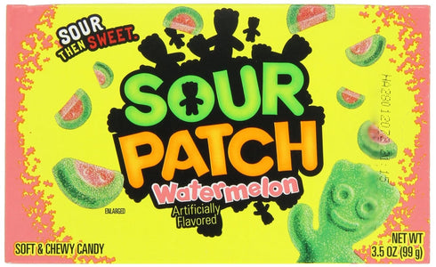 Sour Patch Kids Candy Watermelon, 3.5-Ounce Box(Pack of 12)(Packaging May Vary)...