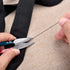 ESHATO 12 Pack Sewing Scissors for Fabric, 4.1inch Mini Small Snips Trimming Nipper, Yarn Thread Craft Scissors Cutters, Great for Office Home Sch...