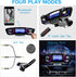 Bluetooth FM Transmitter Handfrees-Calling Radio Adapter Car Kit with Dual USB Port MP3 Player Support TF Card USB Flash Drive...