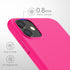 kwmobile Case Compatible with Apple iPhone 11 Case - Soft Slim Protective TPU Silicone Cover - Neon Pink...