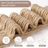 Moon Wood Women Slouch Socks 3 Pairs Extra Long Cotton Knit Knee High Thick Scrunch Socks Size 9-11...