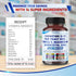Coenzyme Q-10 200mg Red Yeast Rice 5000mg Quercetin 600mg Magnesium Malate, Glycinate, Citrate - Made in USA...