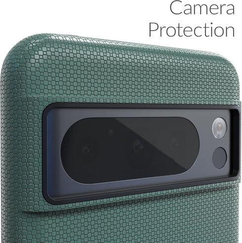 Crave Dual Guard for Google Pixel 8 Pro Case, Shockproof Protection Dual Layer Case for Google Pixel 8 Pro - Forest Green...