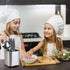Kitchen Utensil Holder Kids Utensil Holder For Countertop Organizer Stainless Steel Kitchen Storage Baby Utensil Silverware Organizer Caddy Small ...