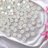 200 pcs Rhinestone Embellishments Crystal Decoration Brooch Button Flatback DIY Craft for Flower Headband Dress Accessory 14mm (200 PCS Silver)...