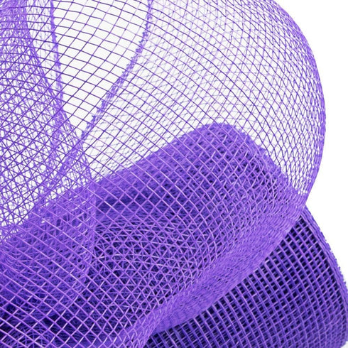 Purple Deco Mesh Wreath Decor - 10" x 10 Yards, Decorative Ribbon Roll, Swag, Tree Topper, Bows, Gifts, Garlands, Presents, Mardi Gras, Easter...