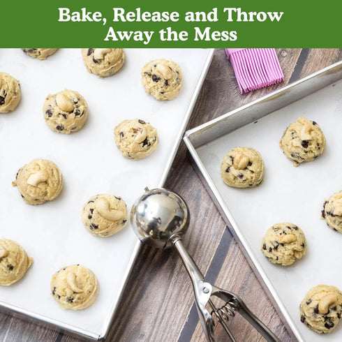 Regency Wraps Parchment Paper For Non-Stick Cooking and Baking, Lining Cookie Sheets, Cake Pans, Air Fryer and Microwave safe, Greaseproof, white,...