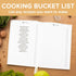 Elegant Hard Cover Recipe Journal – Blank Recipe Book for Personal Culinary Creations – Perfect Cookbook for Organizing and Writing Your Own Recip...